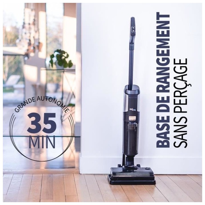 Aspirateur laveur séchant sans fil Eziclean Cyclowash Ultimate - aspi