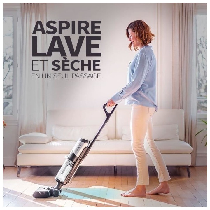 Aspirateur laveur séchant sans fil Eziclean Cyclowash Ultimate - aspi