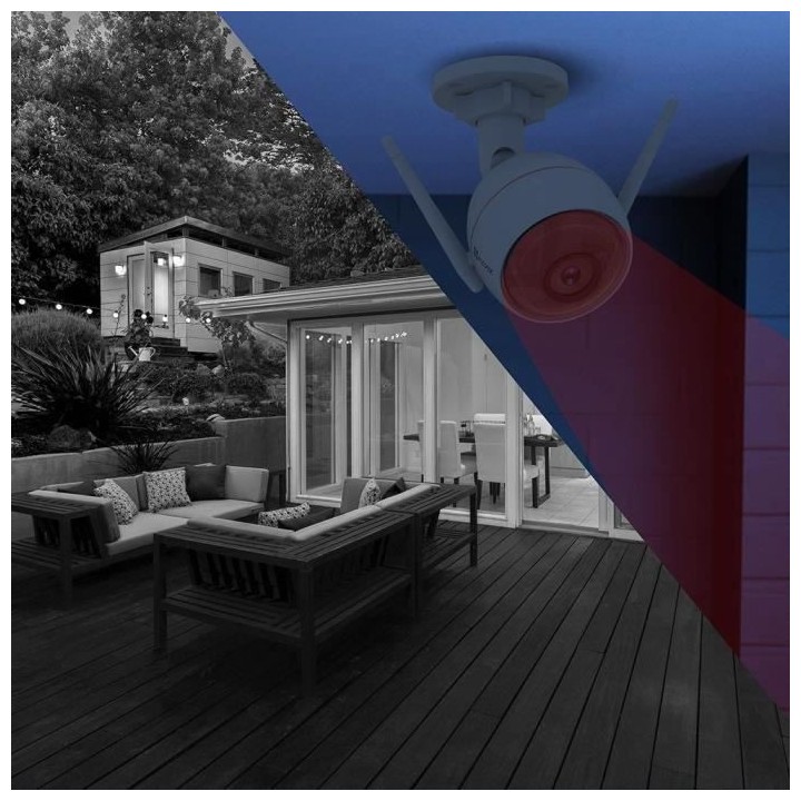 EZVIZ C3W 720p Caméra surveillance extérieure WiFi - HD sans fil