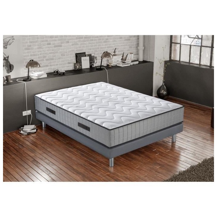 Matelas 160 x 200 cm HOTEL ROYAL - Ressorts - Ferme - 27 cm