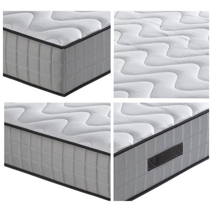 Matelas 160 x 200 cm HOTEL ROYAL - Ressorts - Ferme - 27 cm