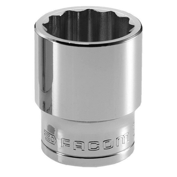 Douille 1/2 12 pans 21 mm FACOM - S.21PB - Angle de reprise diminué p