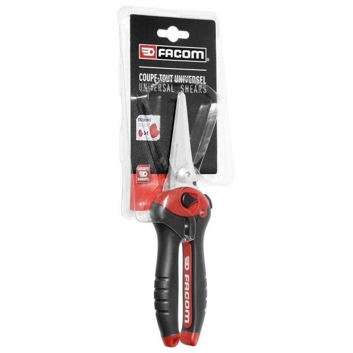 Cisaille multi-usage coupe-tout longueur 205 mm - 980.PB - FACOM
