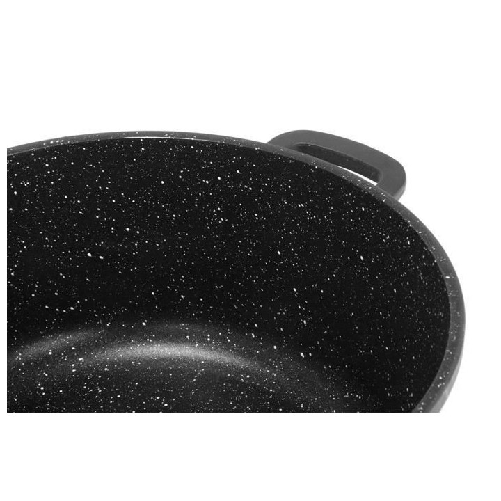 SITRAM Faitout 28 cm fonte d'alu pierre induction