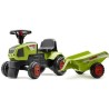 Porteur Tracteur Axos 310 avec remorque Claas - Vert - FALK