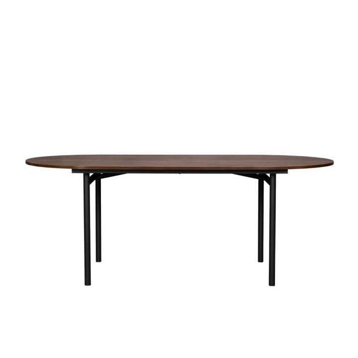 Table a manger - Contemporain - Bois et métal - LODGE - L 200 x P 95