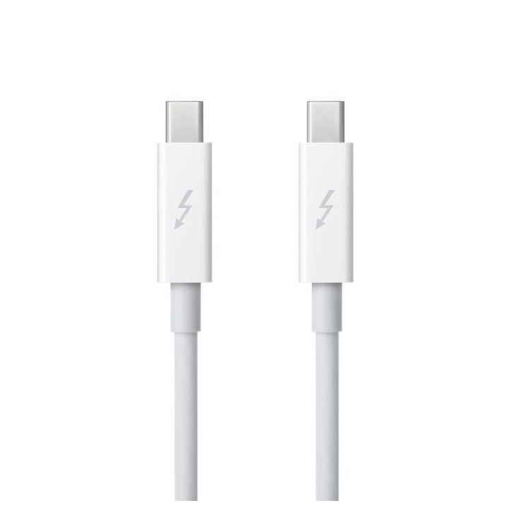 Apple Câble Thunderbolt (0,5 m) - Blanc