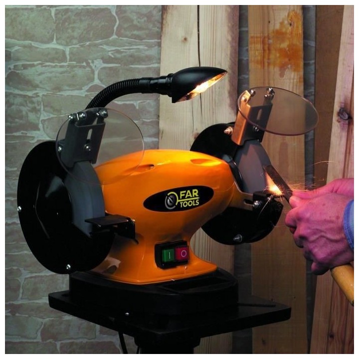 FARTOOLS PRO - BG 150B Touret a meuler 400 W, D 200 mm et 150 mm - 110