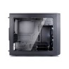 FRACTAL DESIGN BOITIER PC Focus G Mini - Noir - Verre trempé - Format Micro ATX (FD-CA-FOCUS-MINI-BK-W)