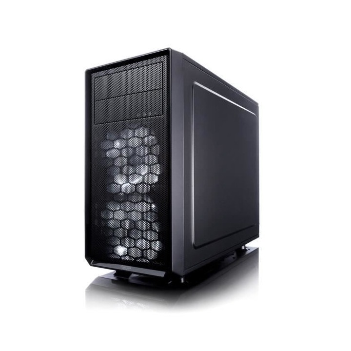 FRACTAL DESIGN BOITIER PC Focus G Mini - Noir - Verre trempé - Format