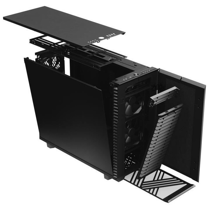 FRACTAL DESIGN BOITIER PC Define 7 - Noir - Format E-ATX (FD-C-DEF7A-0