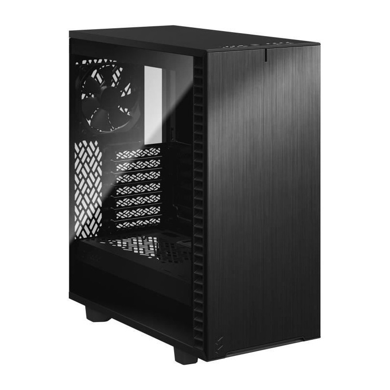 FRACTAL DESIGN BOITIER PC Define 7 Compact - Noir - Verre trempé - Format ATX (FD-C-DEF7C-02)