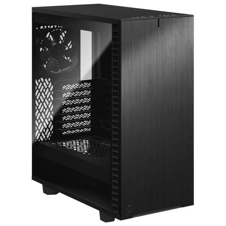 FRACTAL DESIGN BOITIER PC Define 7 Compact - Noir - Verre trempé - Fo