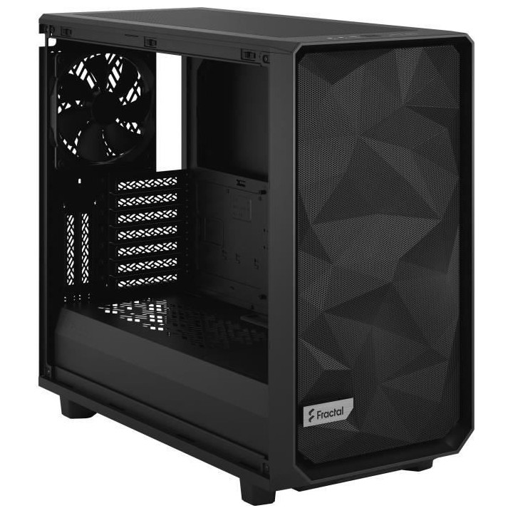 FRACTAL DESIGN BOITIER PC Meshify 2 - Panneau Solide - Noir - Format E