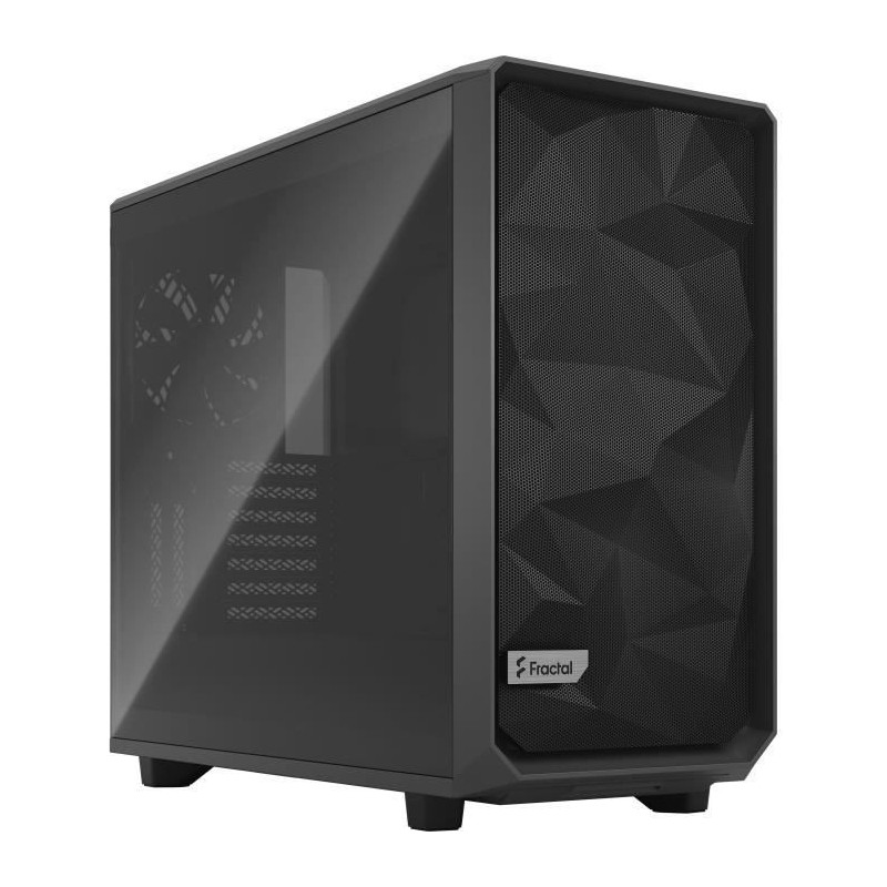 FRACTAL DESIGN BOITIER PC Meshify 2 - Verre Trempé Teinte Claire - Gris - Verre trempé - Format E-ATX (FD-C-MES2A-04)