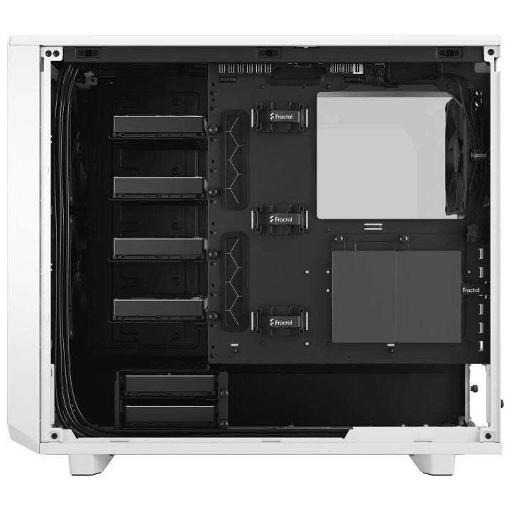 FRACTAL DESIGN BOITIER PC Meshify 2 - Blanc - Verre trempé - Format E