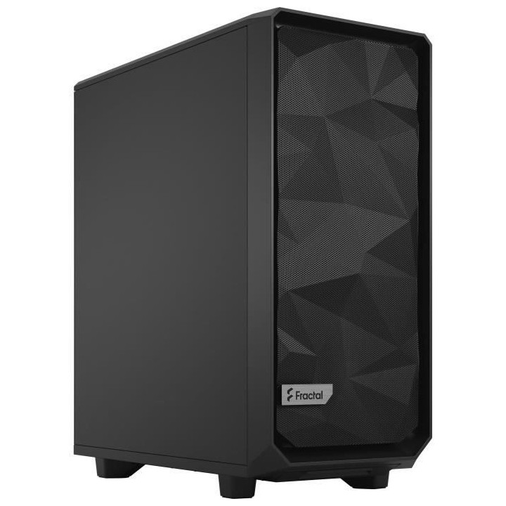 FRACTAL DESIGN - Boîtier PC Meshify 2 Compact Noir Panneau Solide
