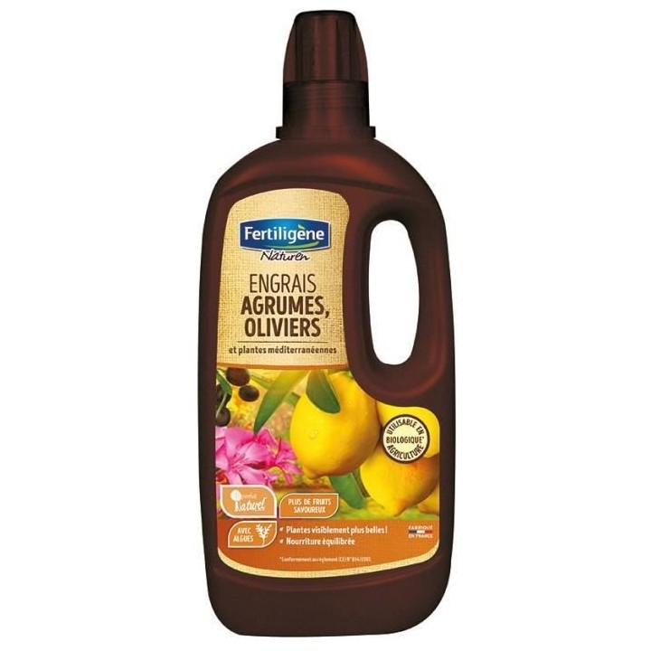 FERTILIGENE Engrais Agrumes, Oliviers, Plantes Mediterraneennes - 750