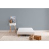 Sommier tapissier 120 x 190 - 12 lattes - Blanc mat - DEKO DREAM Rakenne