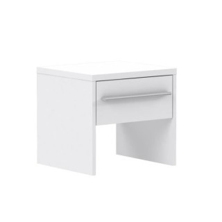 PEHMEA Chevet contemporain blanc - L 38,5 cm