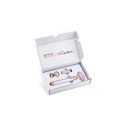 FLAWLESS FINISH - Finishing Touch Flawless Contour, Roller de Massage Visage en Quartz Rose