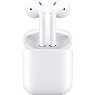 APPLE AirPods 2e génération avec boitier de charge filaire Blanc