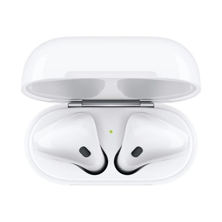 APPLE AirPods 2e génération avec boitier de charge filaire Blanc