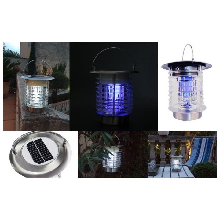 LUMISKY Lampe Led solaire antimoustique et éclairante