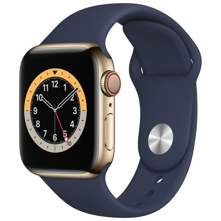 Apple Watch Series 6 GPS + Cellular, APPLE 40mm Gold Stainless Steel C