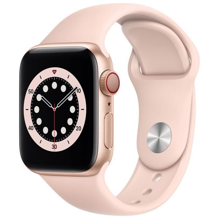 Apple Watch Series 6 GPS + Cellular, APPLE 44mm Gold Stainless Steel C
