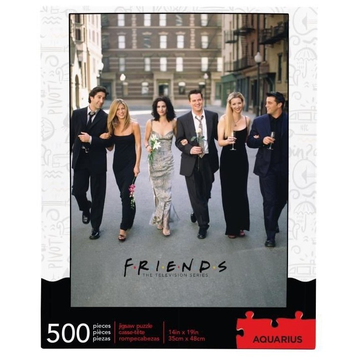 AQUARIUS Puzzle 500 pieces Friends Wedding - 62172