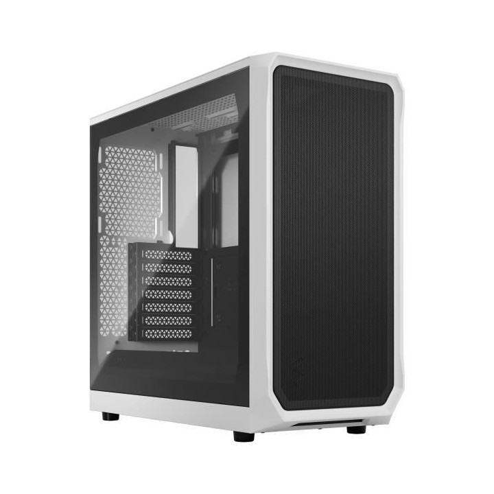 Boîtier PC FRACTAL DESIGN Focus 2 White TG Clear Tint