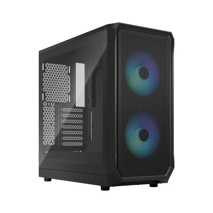 Boîtier PC FRACTAL DESIGN Focus 2 RGB Black TG Clear Tint