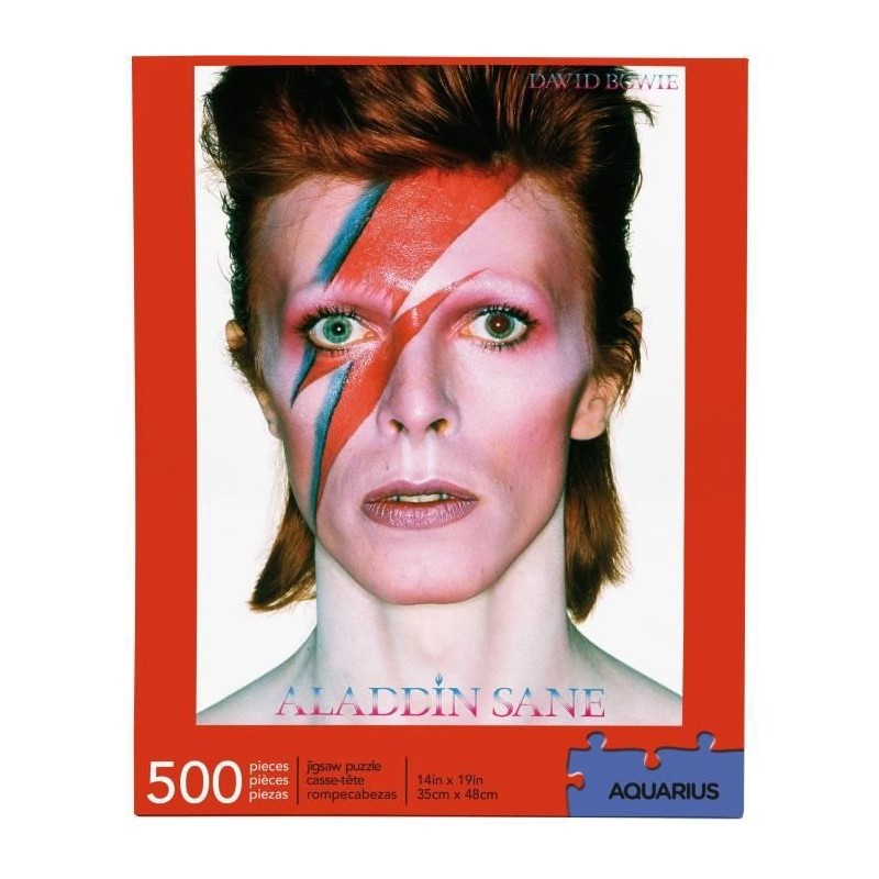 AQUARIUS Puzzle 500 pieces David Bowie Aladdin Sane - 62198