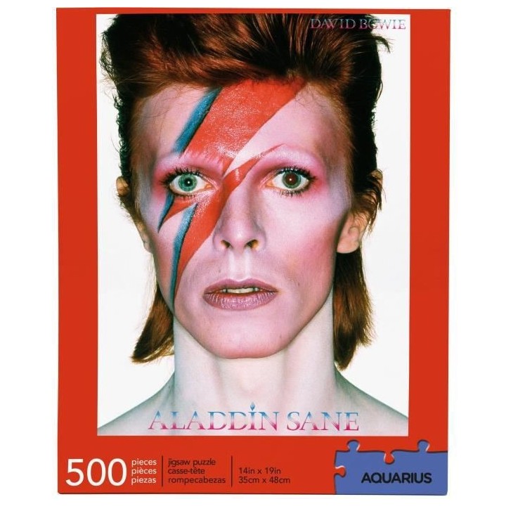 AQUARIUS Puzzle 500 pieces David Bowie Aladdin Sane - 62198