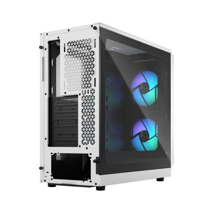 Boîtier PC FRACTAL DESIGN Focus 2 RGB White TG Clear Tint