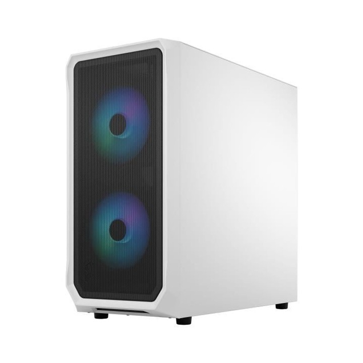 Boîtier PC FRACTAL DESIGN Focus 2 RGB White TG Clear Tint
