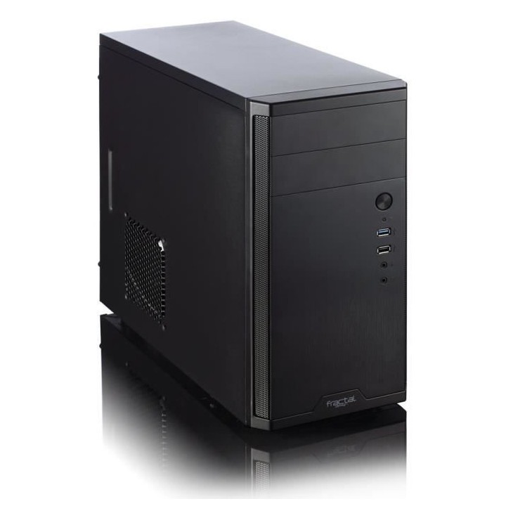 FRACTAL DESIGN BOITIER PC Core 1100 - Noir - Format ATX (FD-CA-CORE-11