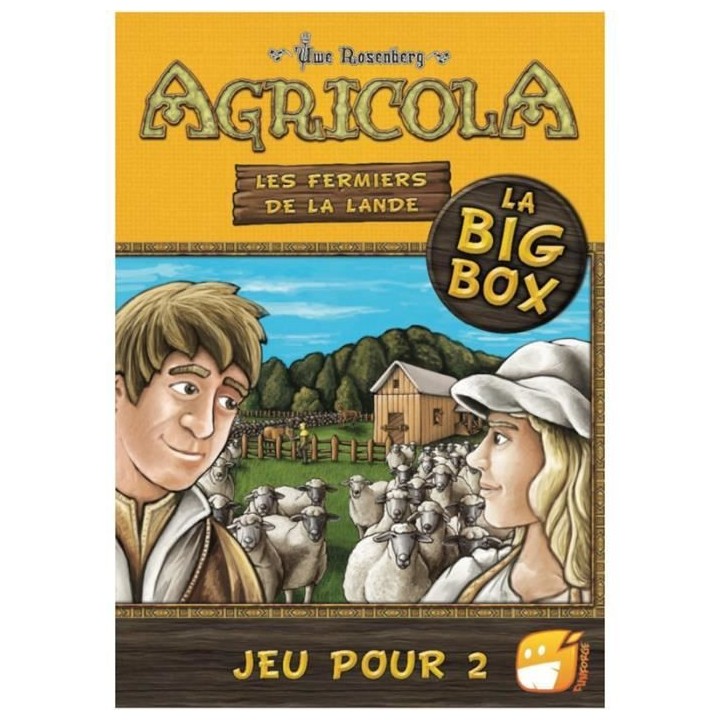 Agricola Big Box : 2 joueurs - Asmodee - Jeu de société