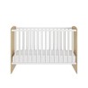 Chambre bébé Trio : Armoi e + Lit + Commode a langer ARTHUR - Décor chene blond - 60 x 120 cm - GALIPETTE