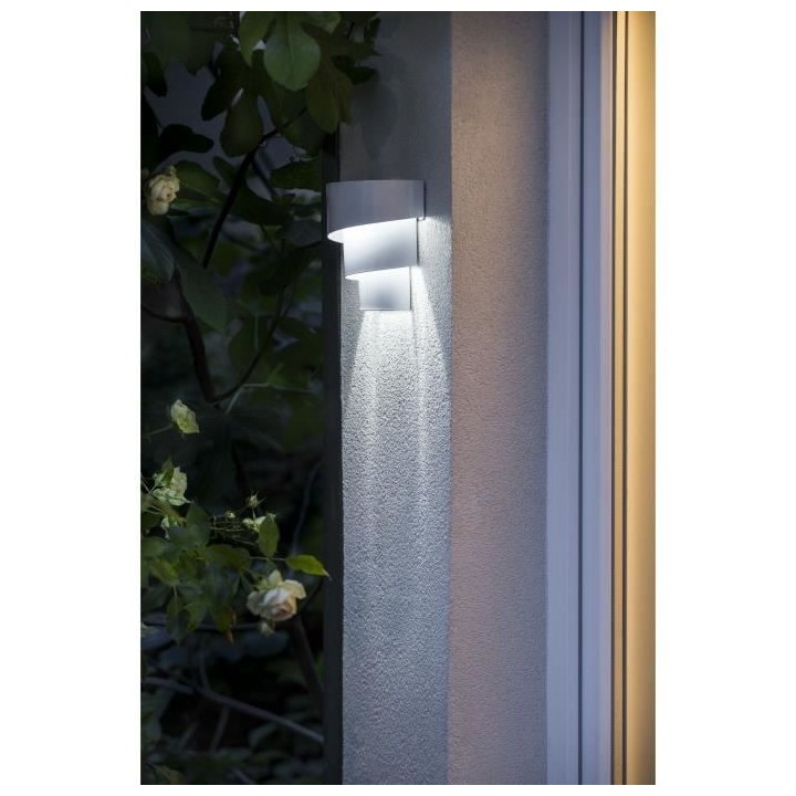 GALIX Applique murale solaire G10 moderne et tres éclairante - 50 lum