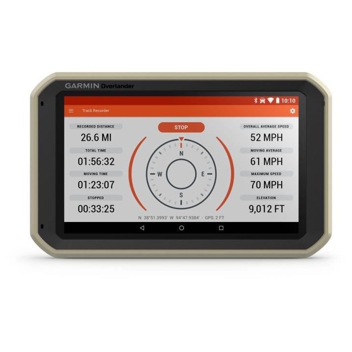 Garmin Overlander - Systeme de navigation satellite robuste et polyval