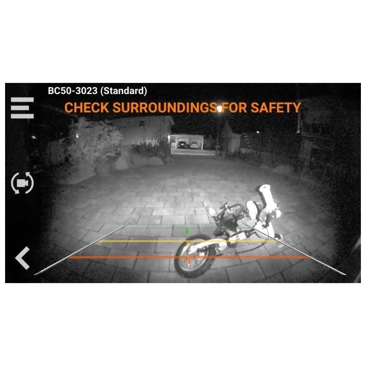 Caméra de recul sans fil BC50 - GARMIN - Vision nocturne - Support po