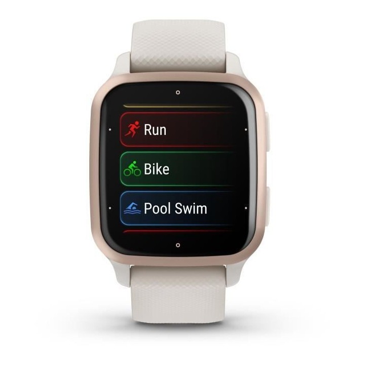 Montre connectée GARMIN Venu Sq 2 Music Edition Peach Gold avec brace