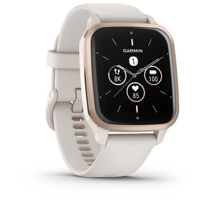 Montre connectée GARMIN Venu Sq 2 Music Edition Peach Gold avec brace