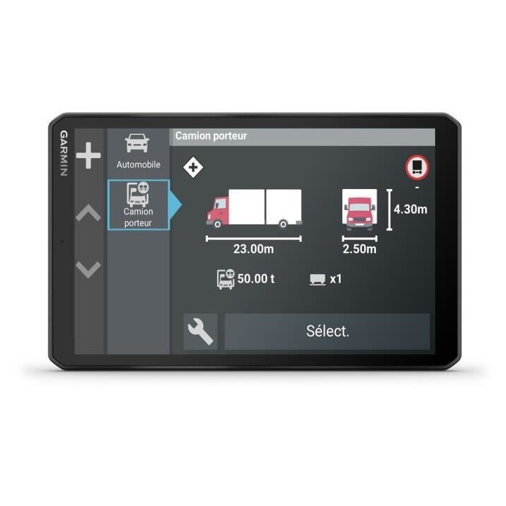 GPS poids-lourds Dezl LGV 810 - GARMIN - 8 - info trafic en temps rée