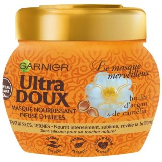 Masque merveilleux Ultra Doux GARNIER - Aux huiles d'argan et de camé