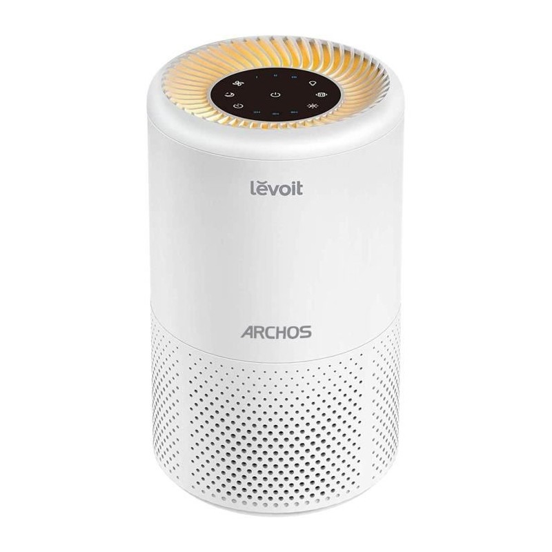 ARCHOS Purificateur d'air 15 + un 2eme filtres est offert - capture 99,97% des particules – filtration jusqu'a 85 m³/h