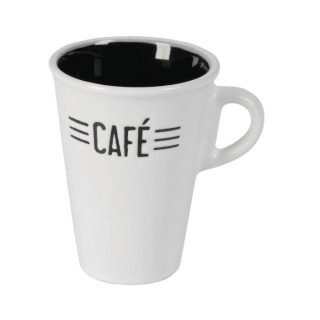 Tasse en céramique CAFE CREME 0,13L blanc