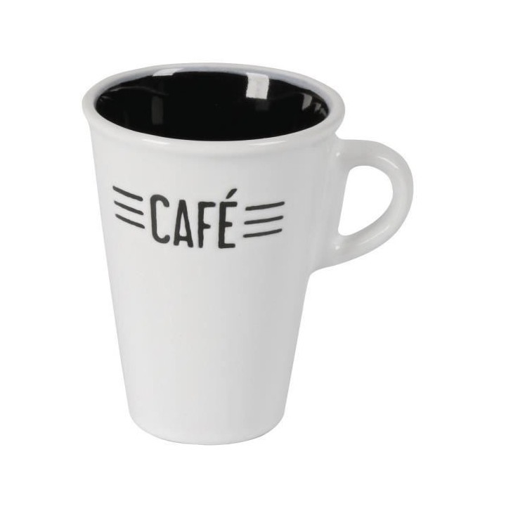 Tasse en céramique CAFE CREME 0,13L blanc